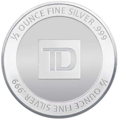 A picture of a Rond d’argent TD de 1/2 oz